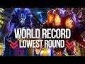 SHADOWS OF EVIL WORLD RECORD LOWEST ROUND