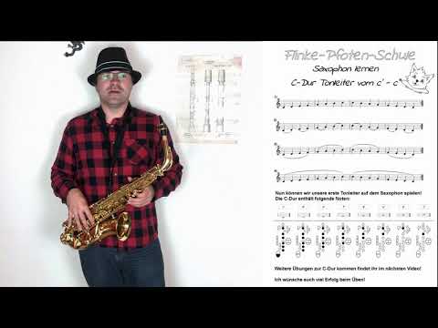 Saxophon lernen - 11 C-Dur in Varianten Teil 1