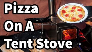 How To Cook Pizza On Tent Stove | Winnerwell Tent Stove