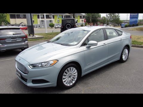*SOLD* 2014 Ford Fusion Hybrid SE Walkaround, Start up, Tour and Overview