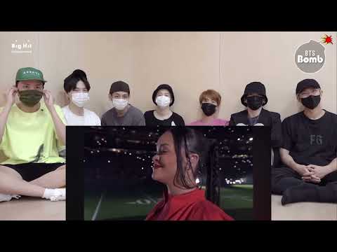 BTS reaction to RIHANNA’S FULL APPLE MUSIC SUPER BOWL LVII HALFTIME SHOW