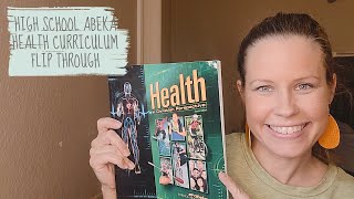 HIGH SCHOOL ABEKA HEALTH CURRICULUM // FLIP THROUGH