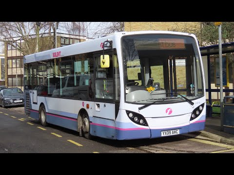High revs | First Solent Enviro200 44916 (YX09 AHC) | Route 22