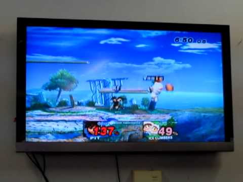 Vinnie (Ice Climbers) vs. KiraFlax (Pit) - E4U 6/23/12 Money Match 2 - Super Smash Bros. Brawl