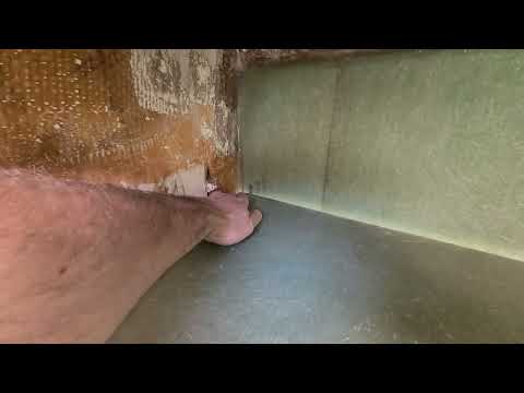 Building cabinets for V berth. Episode 8