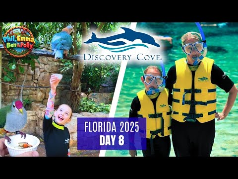 FLORIDA 2025 | DAY 8 | Discovery Cove | AUG 25