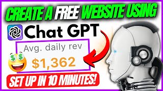 I Used ChatGPT To Create an Affiliate Marketing Website That Makes $187.55 Again & Again FOR FREE!