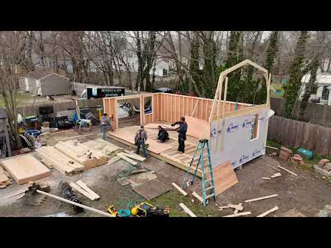 Sneak Peek!! In-progress Workshop and Storage Build In Weymouth, MA