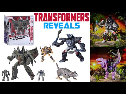 Transformers Netflix REVEALS Wave 3 Optimus Primal & Sparkless Seeker Voyagers & Beast Wars Reissues