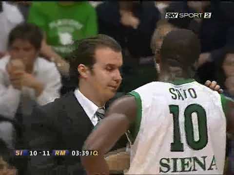ITALIAN LEGA A: 2008 playoff finals - Montepaschi Siena vs Lottomatica Virtus Roma (game 5)