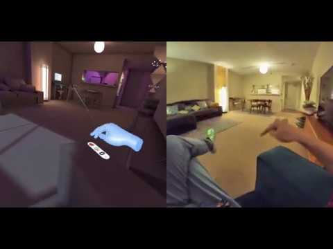 Digital Twin VR Environment - Physical Space Replication