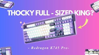 This Keyboard Feels Like a Pro Gamer’s Dream | Redragon Antonium K745 Pro
