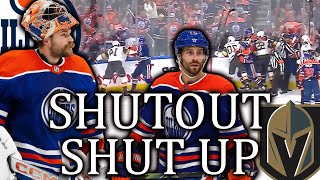 OILERS Shutout, Trip, Fight & Goon the Knights in Game 4 NHL Playoffs! Skinner Answers the Call