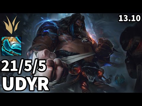 Udyr Jungle vs Kha'Zix - EUW Master | Patch 13.10