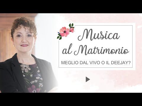 Per il matrimonio meglio musica dal vivo o DJ? -  Matrimoni con l'accento - Roberta Patanè