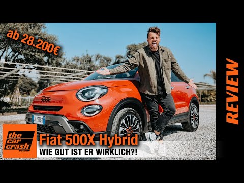 Fiat 500X Dolcevita (2022) So gut ist der Hybrid ab 28.200€! Fahrbericht | Review | Test | RED