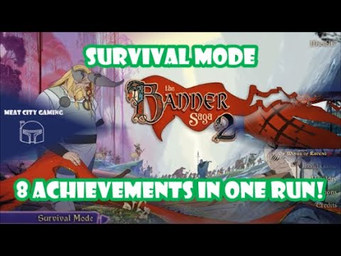 The Banner Saga 2 // Survival Mode - 8 Achievements in one run