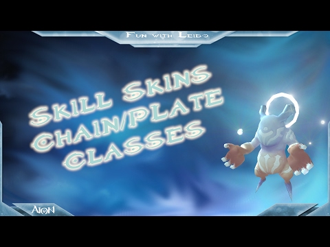 Aion 5.3 - Chain & Plate Class Skill-Skins