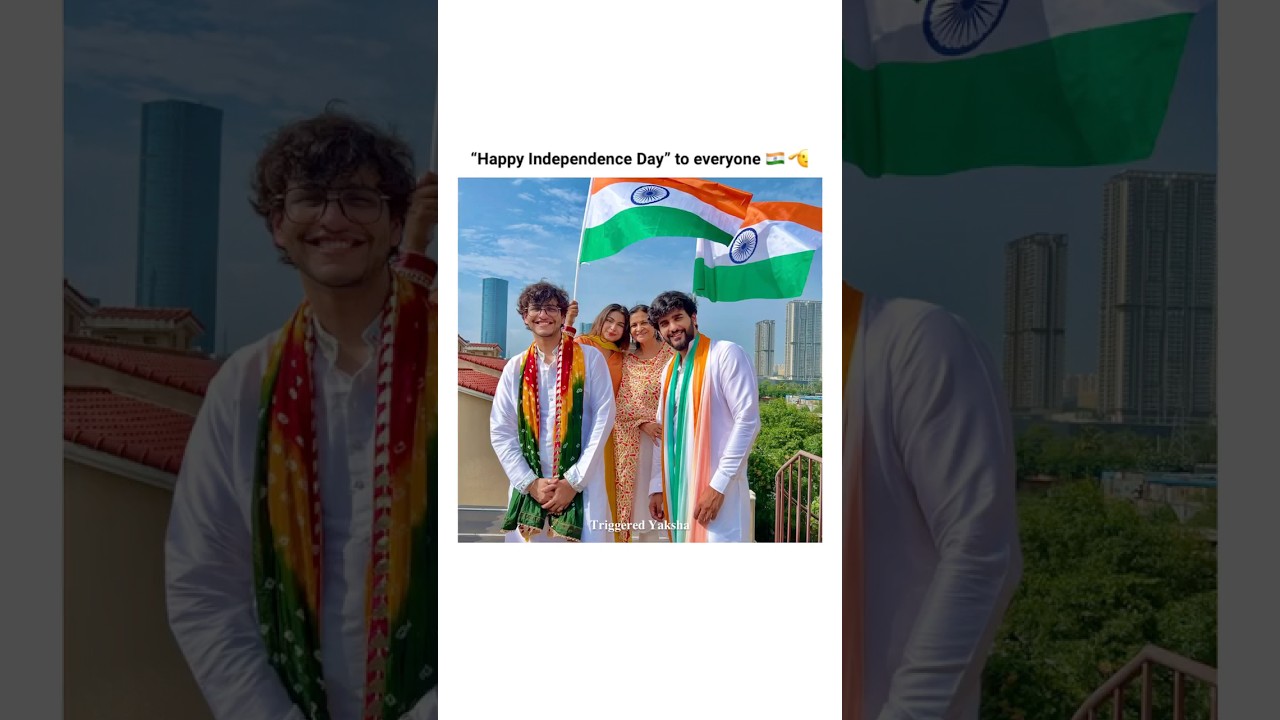 Jai hind🫡❤️ #triggeredinsaan #ruchikarathore #fukrainsaan #happyindependenceday #ytshorts #love