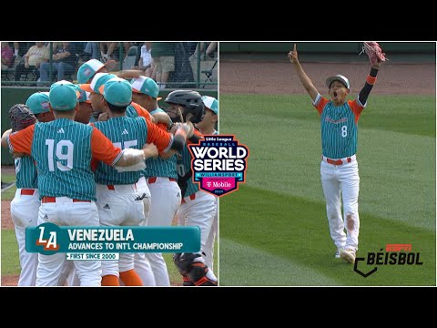 VENEZUELA a la FINAL INTERNACIONAL de la SERIE MUNDIAL DE PEQUEÑAS LIGAS. 3-2 a JAPÓN | ESPN Beisbol