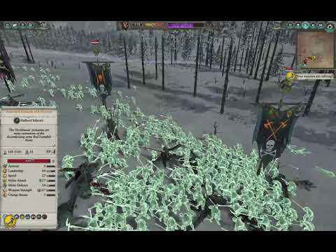 Total War  WARHAMMER 2 - Van Gheist vs Tularis Deathbringer