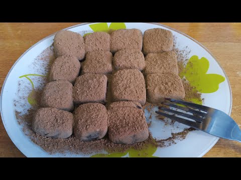 2-sini goş, trufl taýýarla! Truffle with 2 ingredients