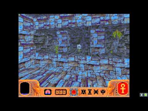 Powerslave / Exhumed PC (DOSBox) - MAP00 Training - No Commentary
