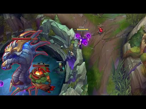 Syndra W & Red Buff = Baron BUG