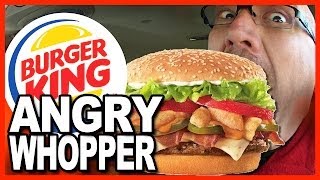 Burger King ANGRY WHOPPER Review - Time to burn your face off!