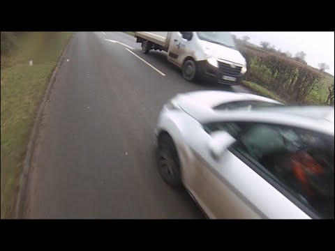 White Fiesta. 50mph Close pass near Worcester