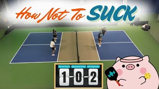 Beginner's Guide to Pickleball | How NOT to Suck at Pickleball