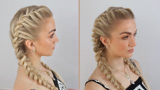 How To Do Faux French Braids