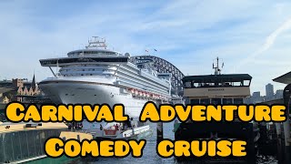 Carnival Adventure Comedy Cruise Vlog