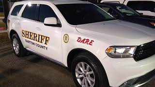 Interview. Bartow County Sheriff D.A.R.E. Sheriff's Truck.