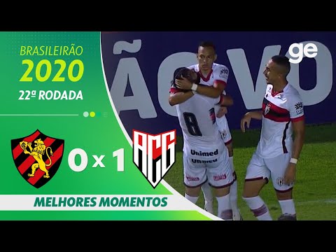 Gols e lances de Sport x Atlético-GO