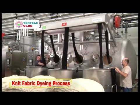 Textile dyeing technician video 1