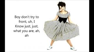 Lily Allen - Womanizer lyrics