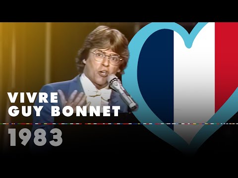 VIVRE – GUY BONNET (France 1983 – Eurovision Song Contest HD)