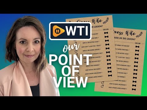 Bridal Shower Game - WTI product video review