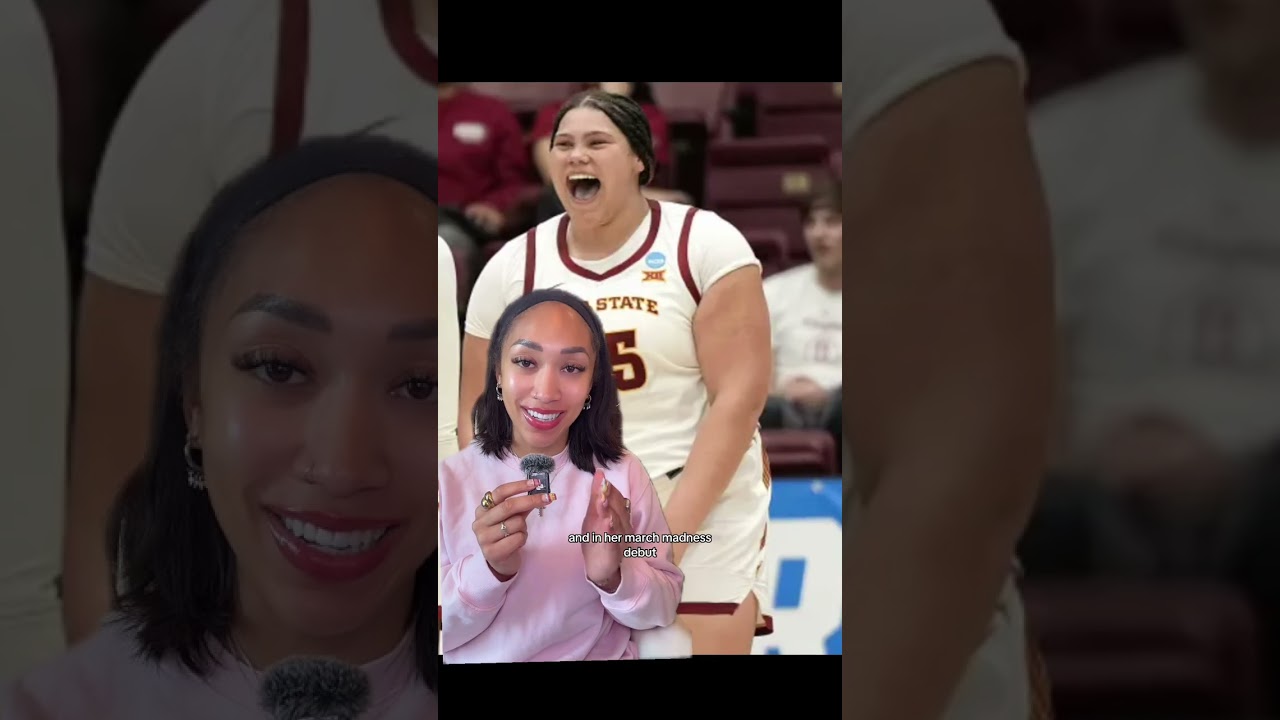 She’s really like thatttt #audicrooks #womeninsports #iowastate #basketball #bodypositivity