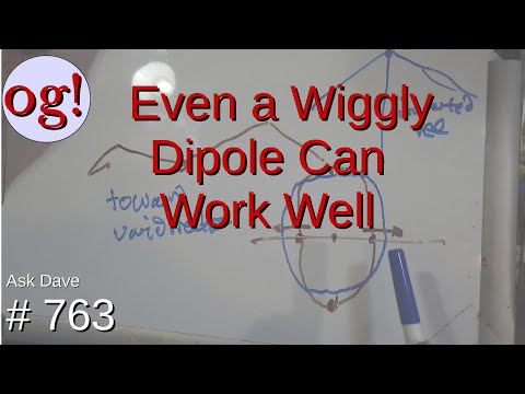 Even a Wiggly Dipole can Work Well  (#763)