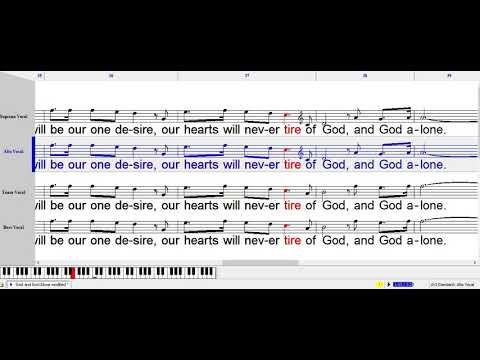 God and God Alone - Alto