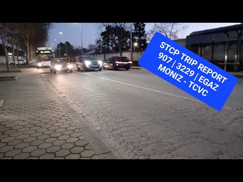 4K ULTRA HD | STCP Trip Report | 907 | 3229 | Egas Moniz - Travessa Conselheiro Veloso da Cruz