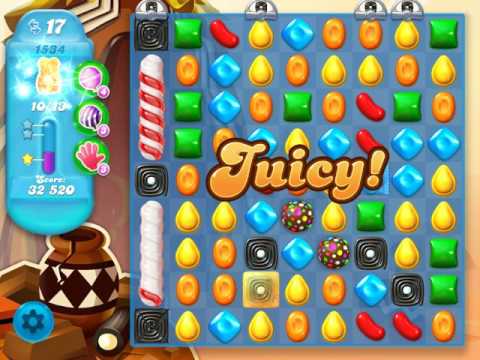 Candy Crush Soda Saga Level 1534 (2nd buffed, 3 Stars)