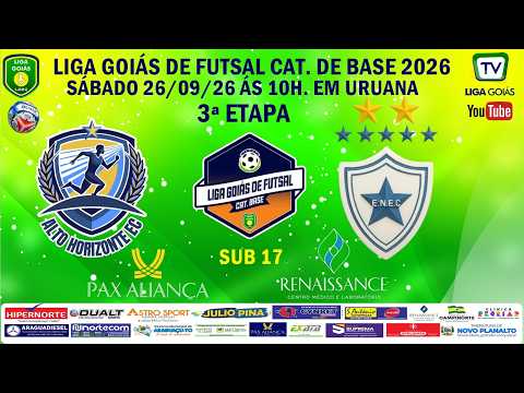 LIGA GOIÁS CAT DE BASE PAX ALIANÇA CLINÍCA RENAISSANCE 2026