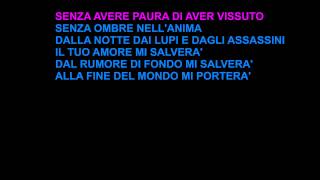 Eros Ramazzotti - Alla fine del mondo - Karaoke