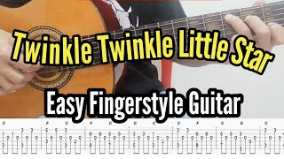 Download lagu Twinkle Twinkle Little Star Easy Fingerstyle Guitar mp3