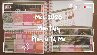 May 2026 Monthly Plan with Me (Caress Press)