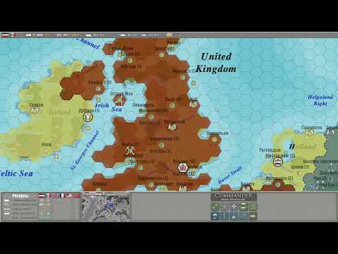 Commander Europe At War #1 Начало Второй Мировой Войны. Захват Центральной Европы.