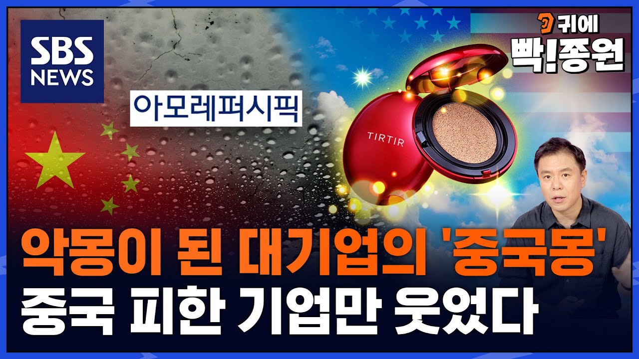 박살 난 '중국몽'..뒤늦은 탈중국 대가는 가혹했다  / SBS / 귀에빡종원